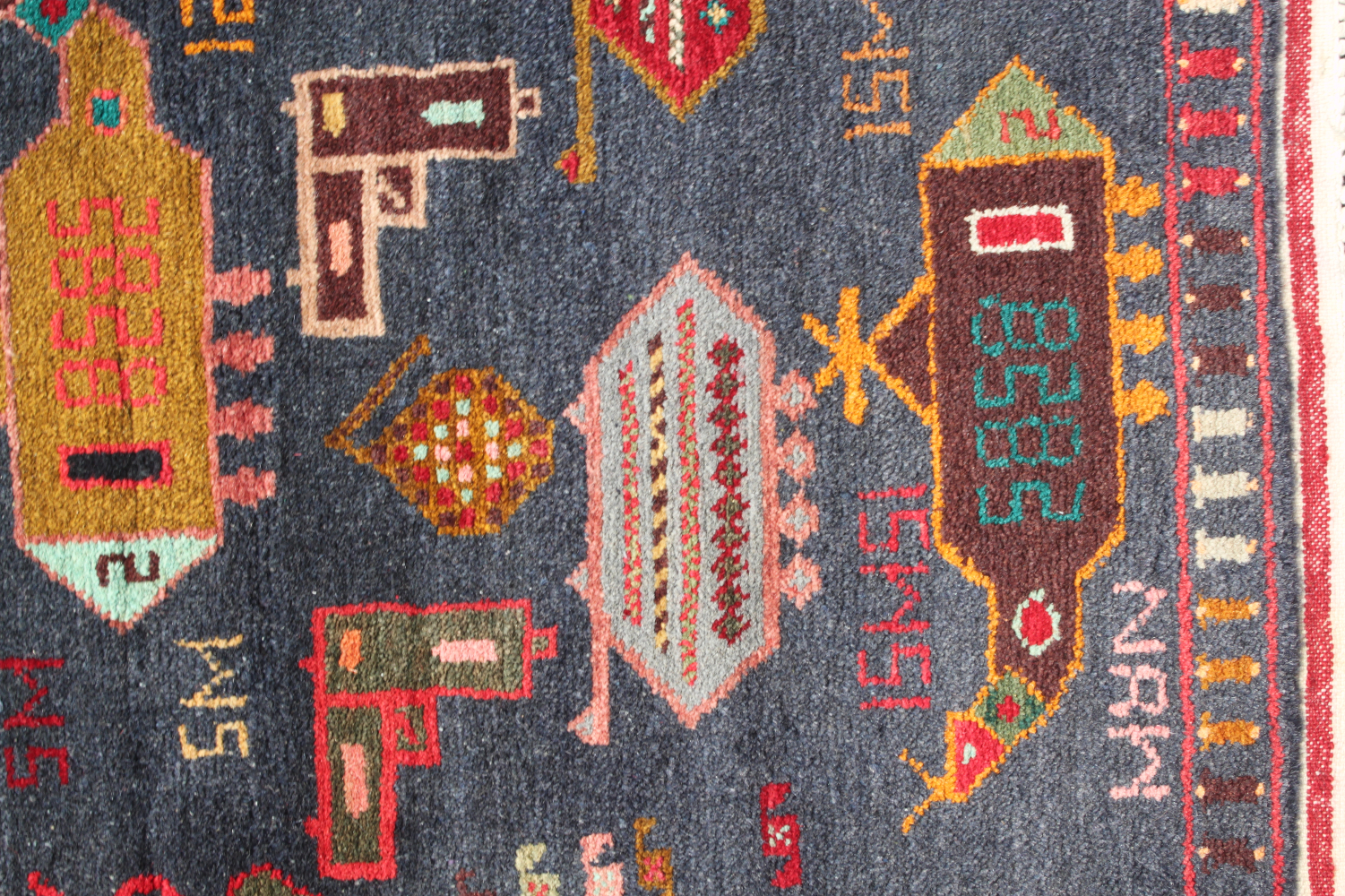 For sale: Afghan War Rug or Conflict Carpet