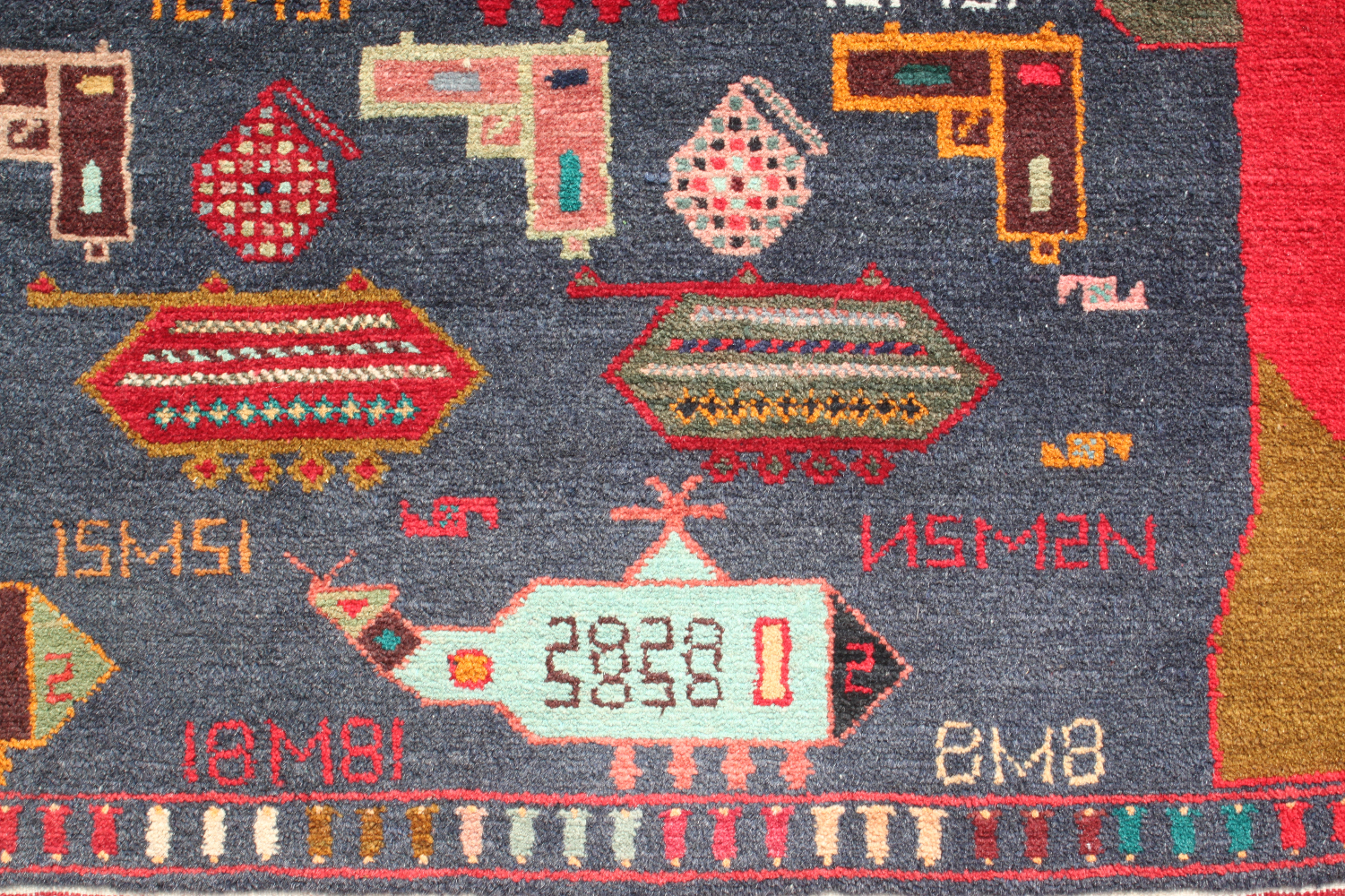 For sale: Afghan War Rug or Conflict Carpet