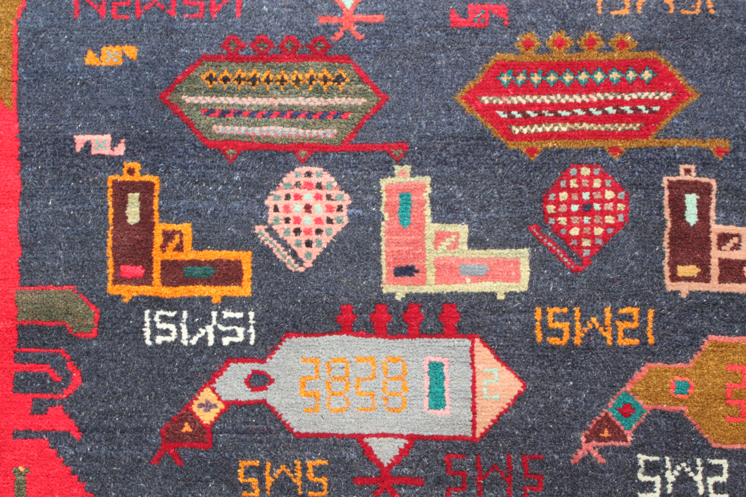 For sale: Afghan War Rug or Conflict Carpet