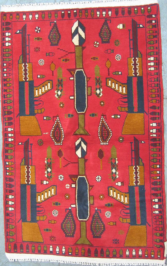 For sale: Afghan War Rug or Conflict Carpet