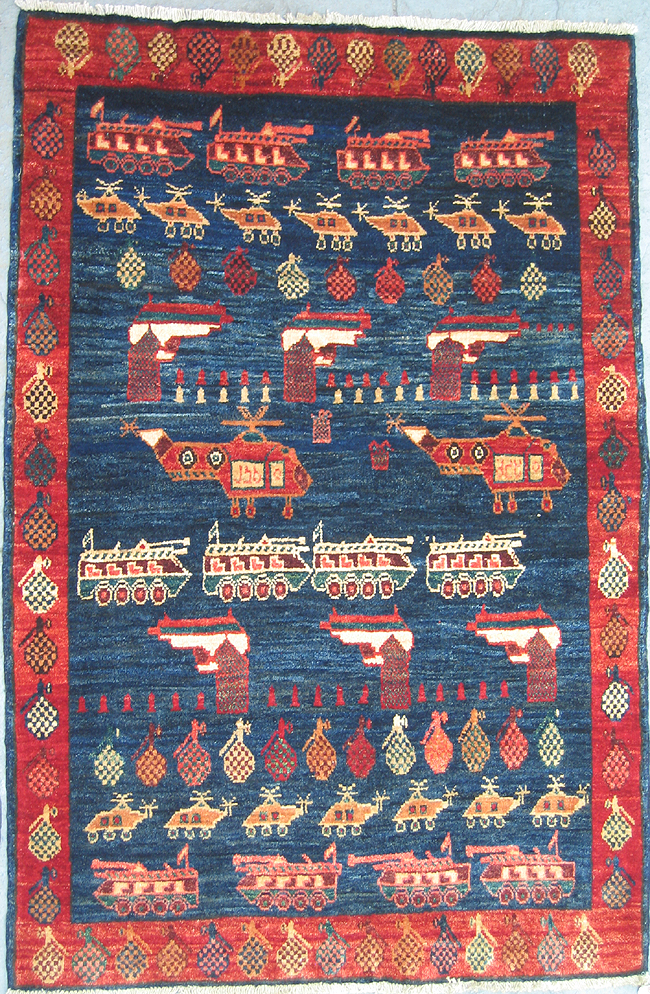 For sale: Afghan War Rug or Conflict Carpet