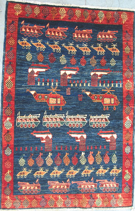 For sale: Afghan War Rug or Conflict Carpet