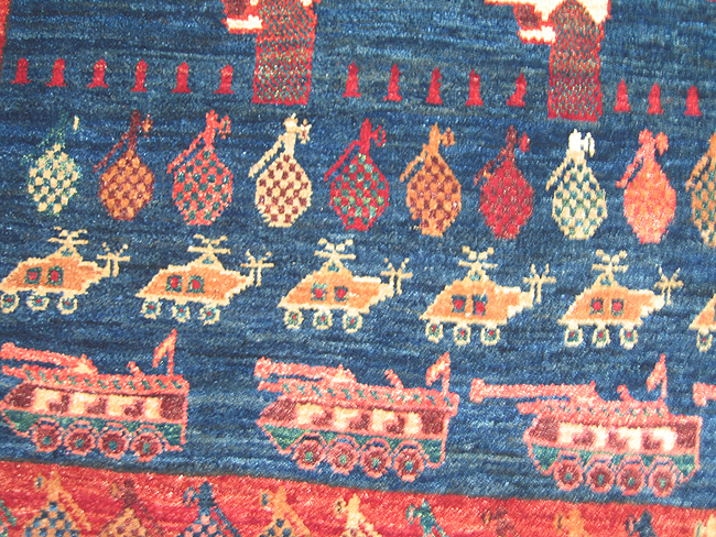 For sale: Afghan War Rug or Conflict Carpet