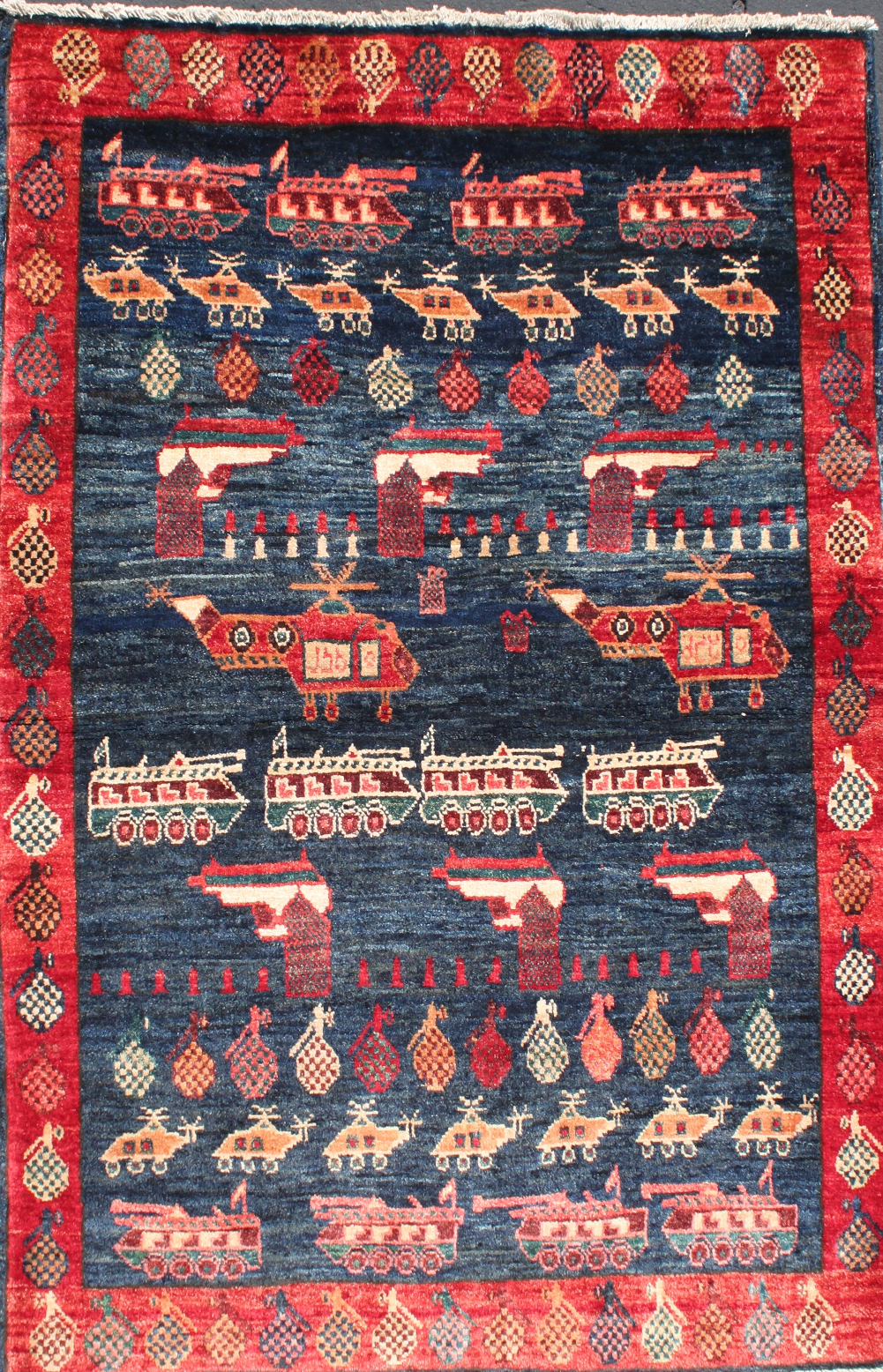 For sale: Afghan War Rug or Conflict Carpet