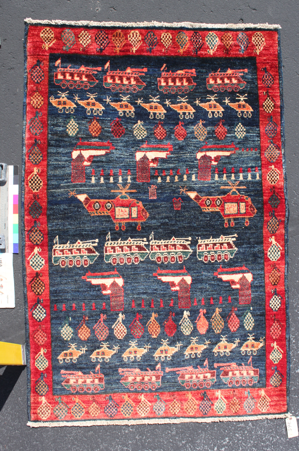 For sale: Afghan War Rug or Conflict Carpet