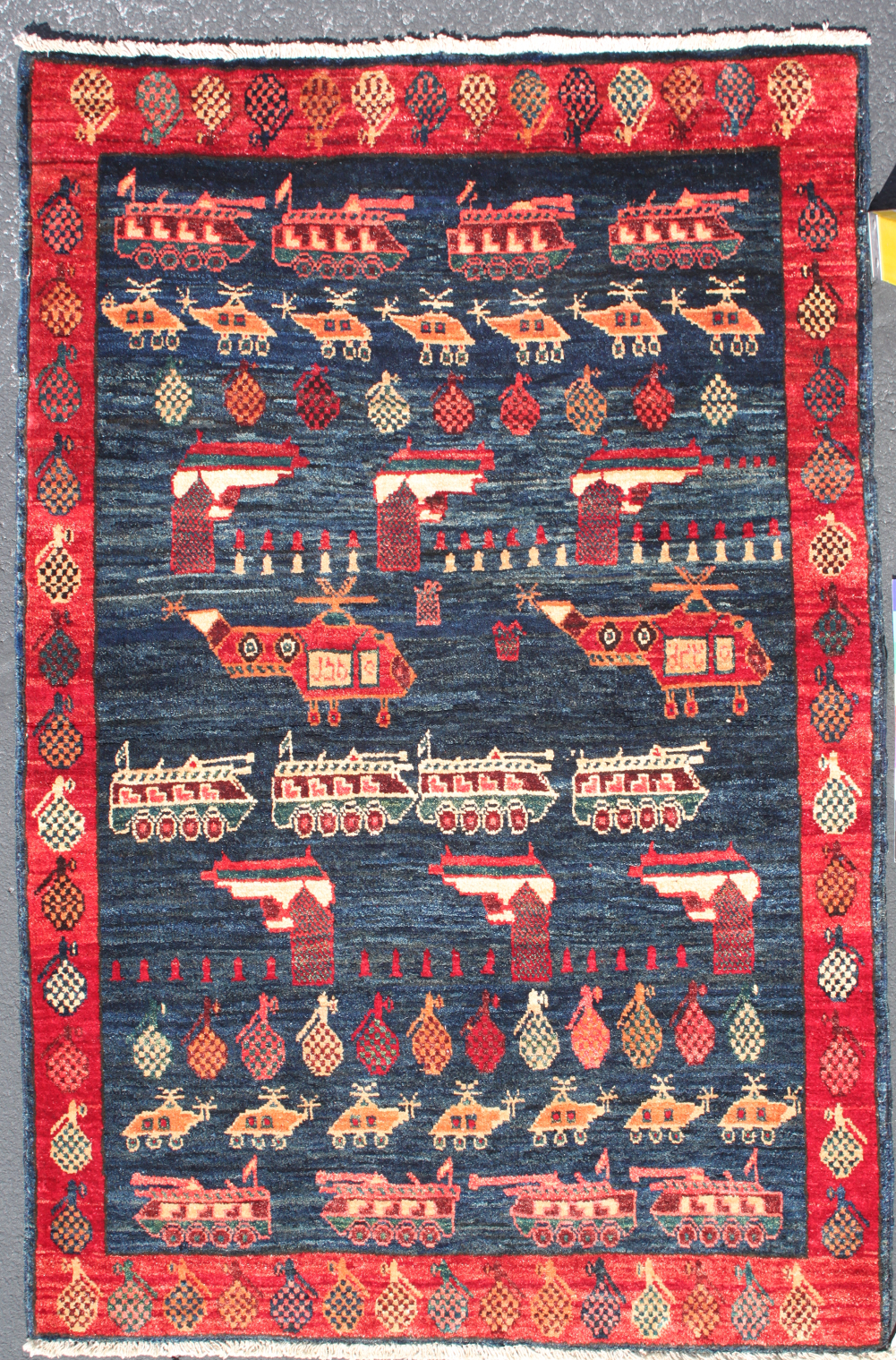 For sale: Afghan War Rug or Conflict Carpet