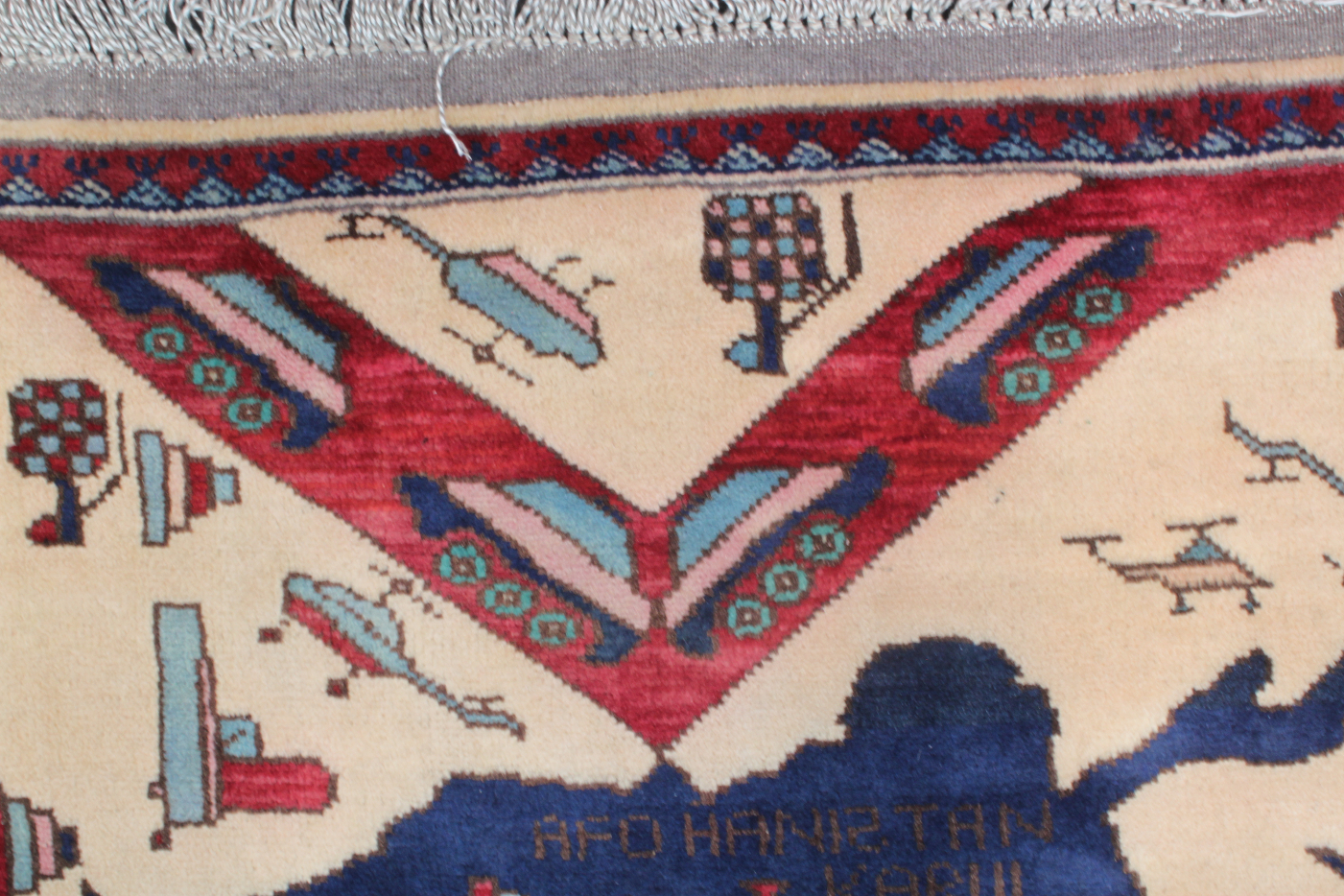 For sale: Afghan War Rug or Conflict Carpet