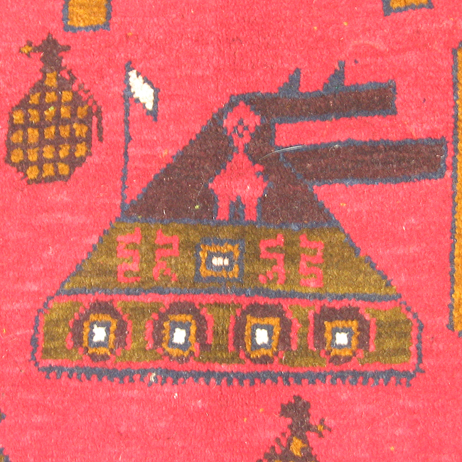 For sale: Afghan War Rug or Conflict Carpet