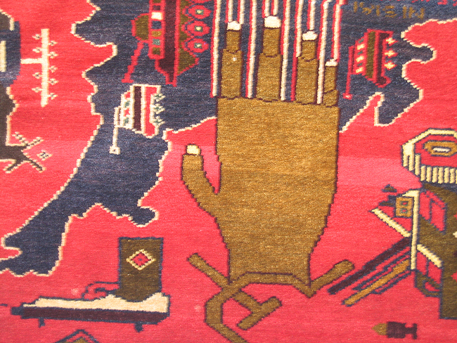 For sale: Afghan War Rug or Conflict Carpet