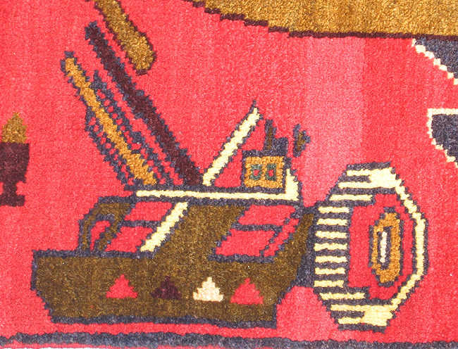 For sale: Afghan War Rug or Conflict Carpet