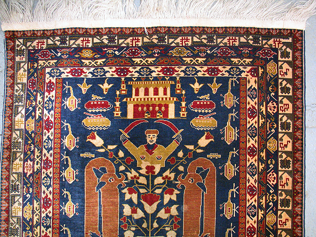 For sale: Afghan War Rug or Conflict Carpet