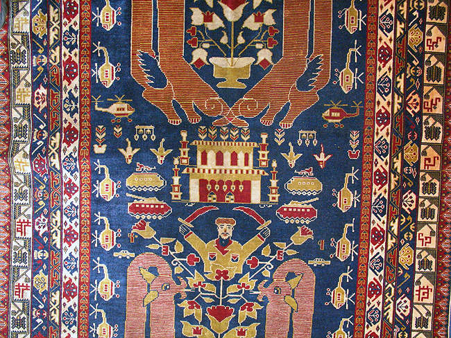 For sale: Afghan War Rug or Conflict Carpet