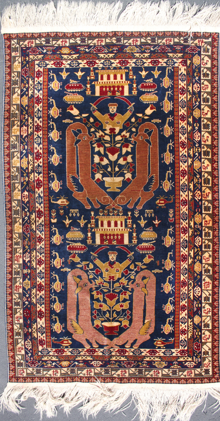 For sale: Afghan War Rug or Conflict Carpet