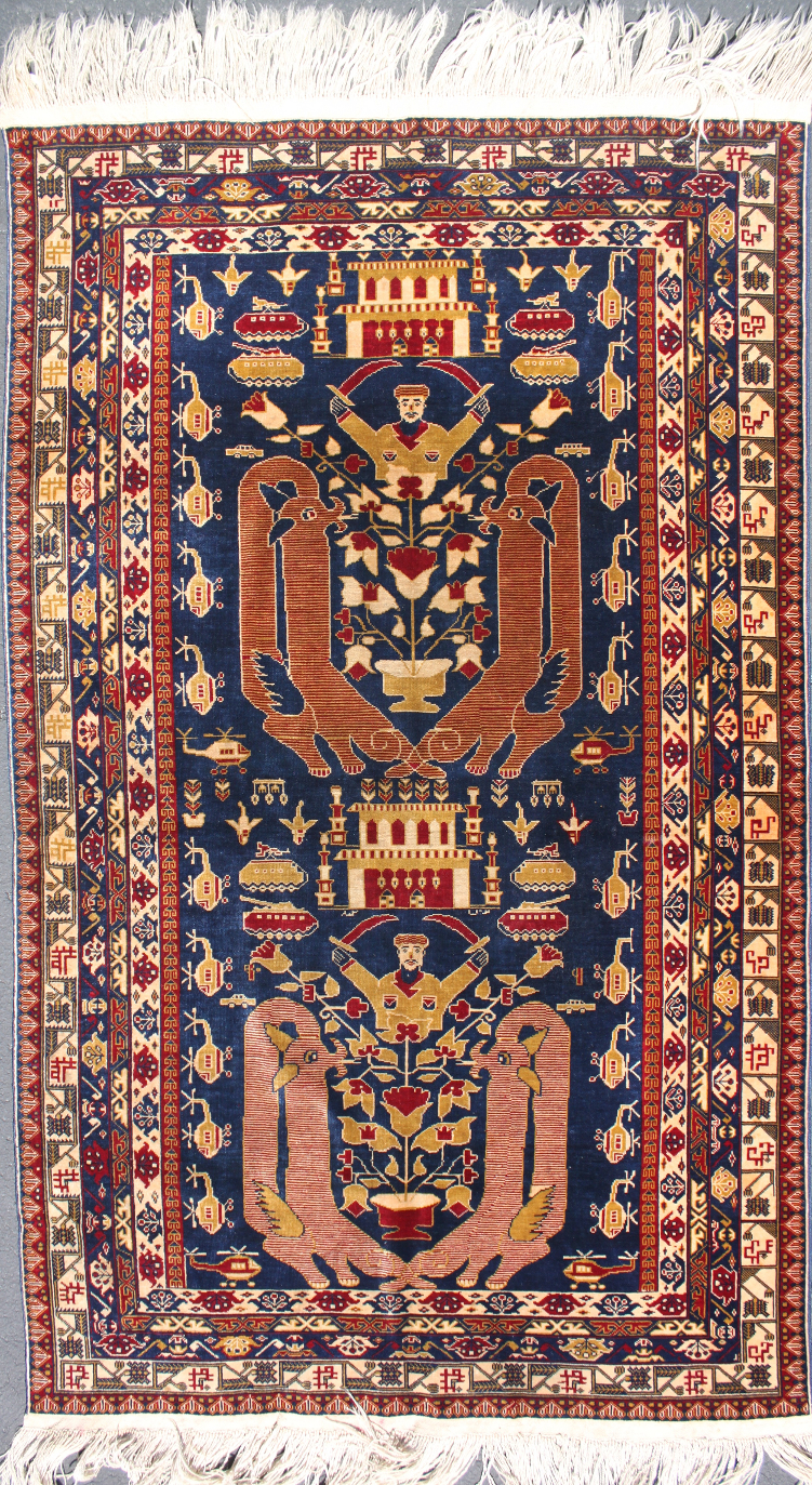 For sale: Afghan War Rug or Conflict Carpet