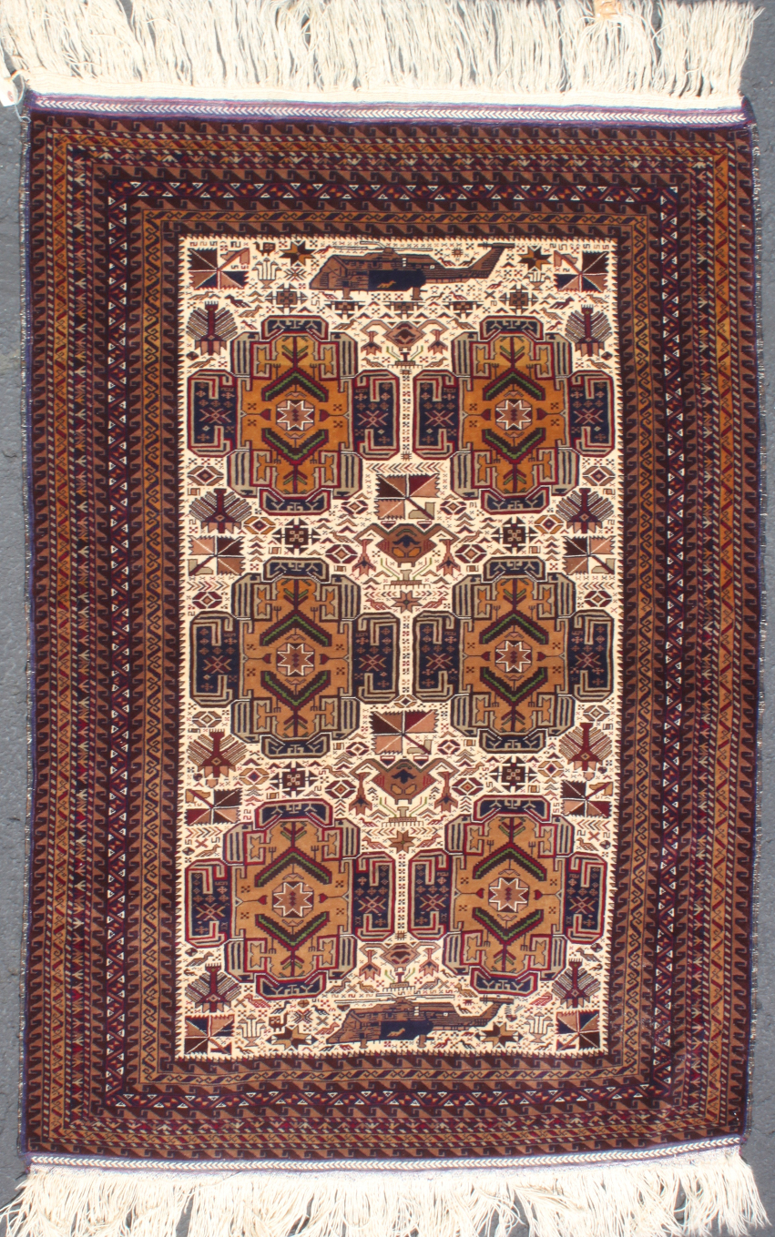 For sale: Afghan War Rug or Conflict Carpet