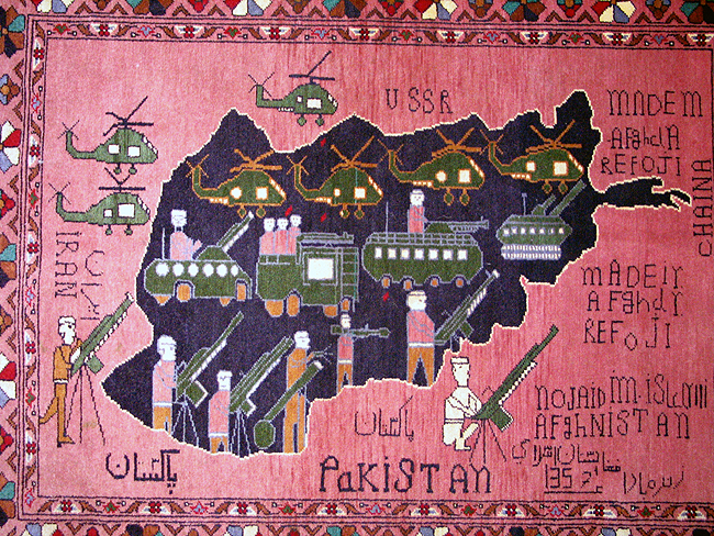 For sale: Afghan War Rug or Conflict Carpet