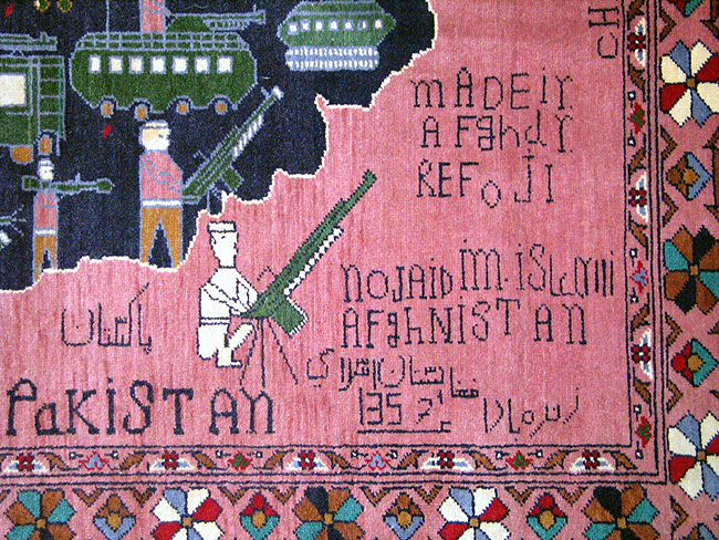 For sale: Afghan War Rug or Conflict Carpet