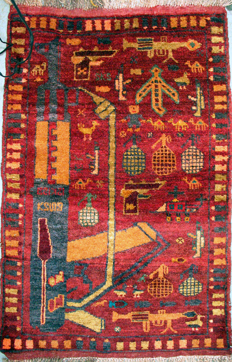 For sale: Afghan War Rug or Conflict Carpet