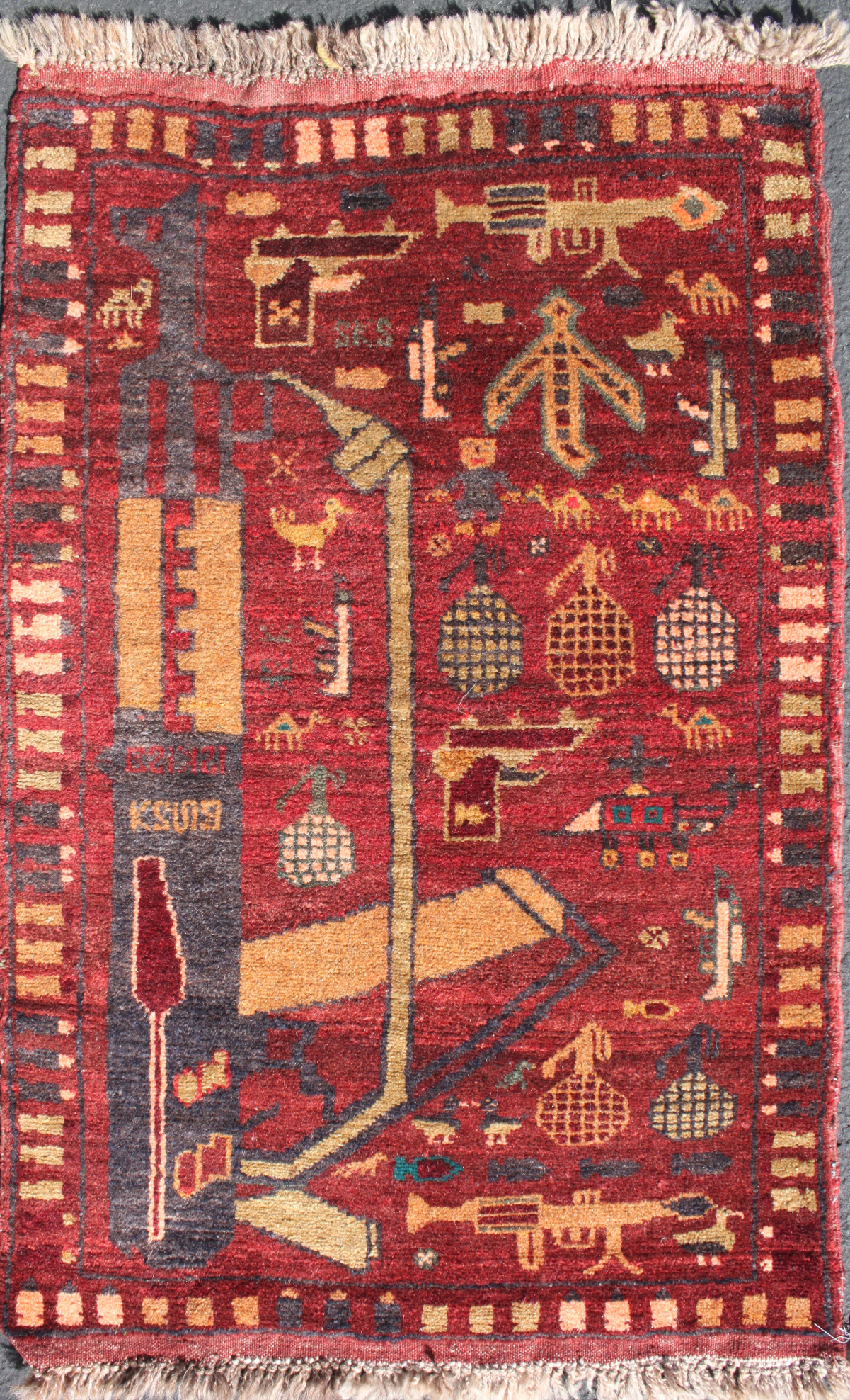 For sale: Afghan War Rug or Conflict Carpet