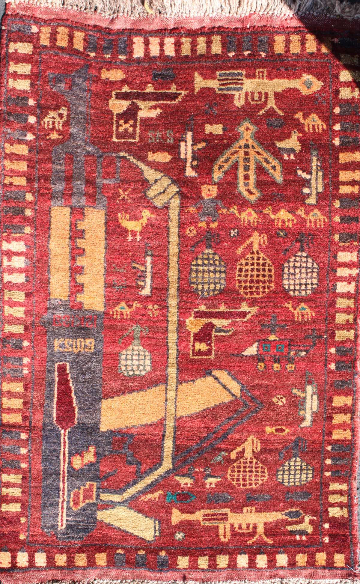 For sale: Afghan War Rug or Conflict Carpet