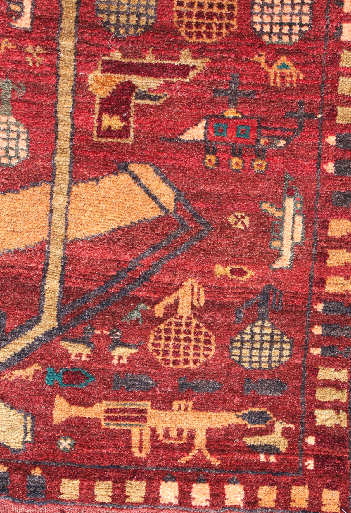 For sale: Afghan War Rug or Conflict Carpet