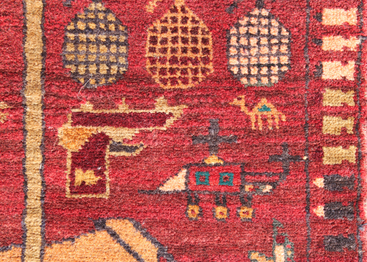 For sale: Afghan War Rug or Conflict Carpet