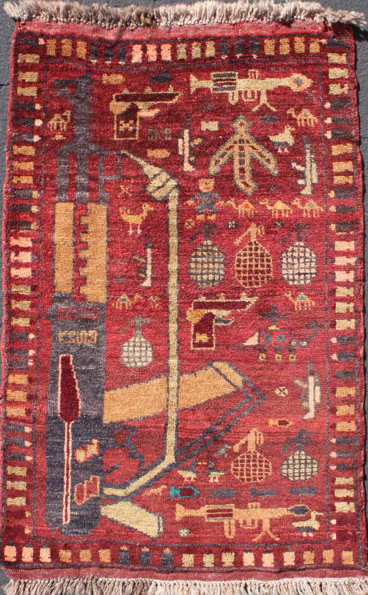 For sale: Afghan War Rug or Conflict Carpet