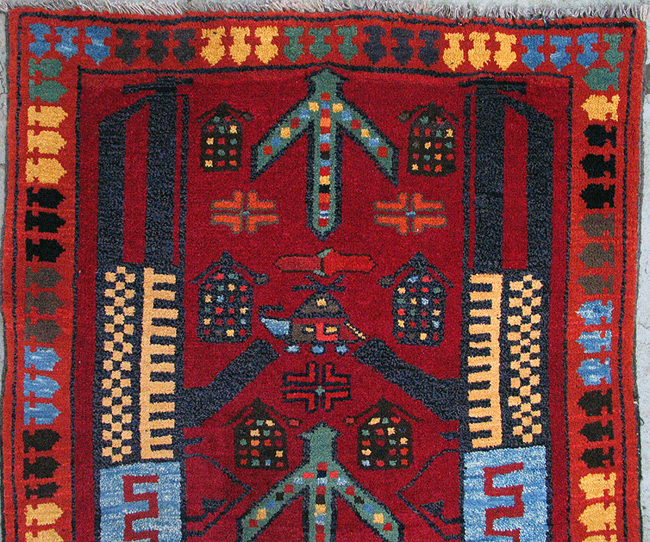 For sale: Afghan War Rug or Conflict Carpet