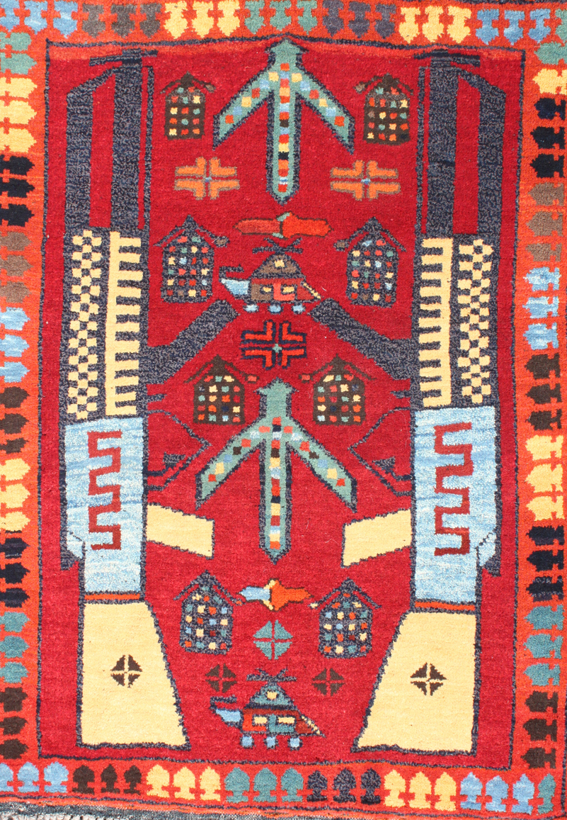 For sale: Afghan War Rug or Conflict Carpet