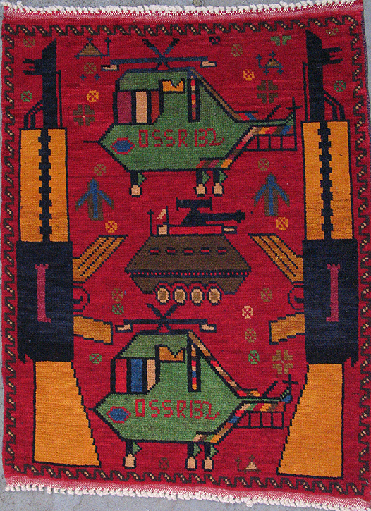 For sale: Afghan War Rug or Conflict Carpet