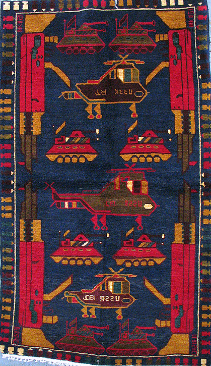 For sale: Afghan War Rug or Conflict Carpet