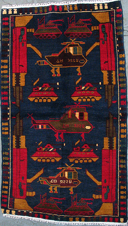 For sale: Afghan War Rug or Conflict Carpet