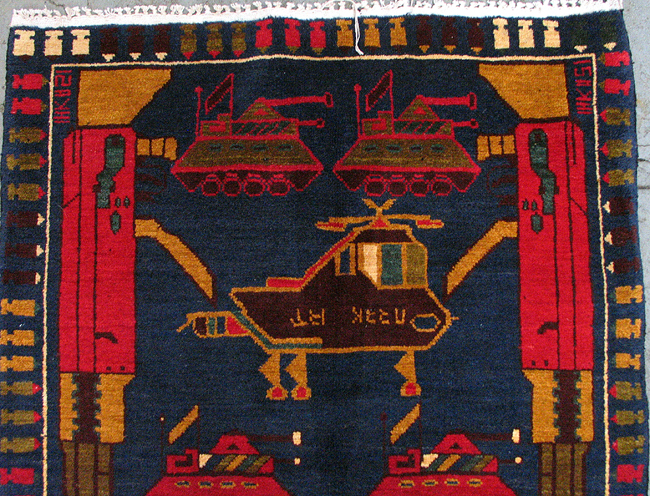 For sale: Afghan War Rug or Conflict Carpet