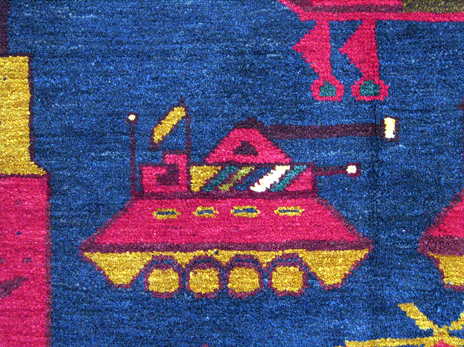 For sale: Afghan War Rug or Conflict Carpet