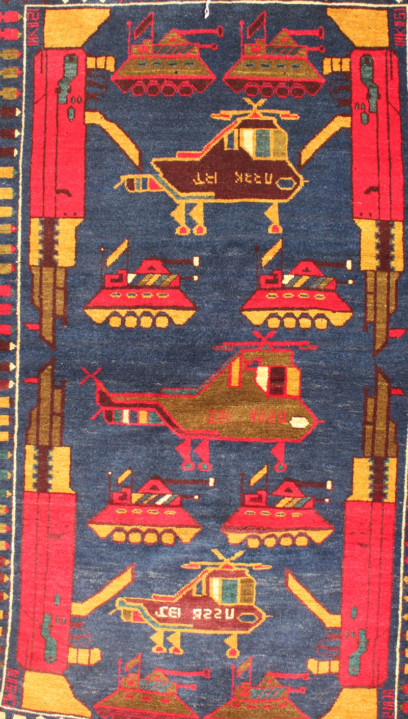 For sale: Afghan War Rug or Conflict Carpet