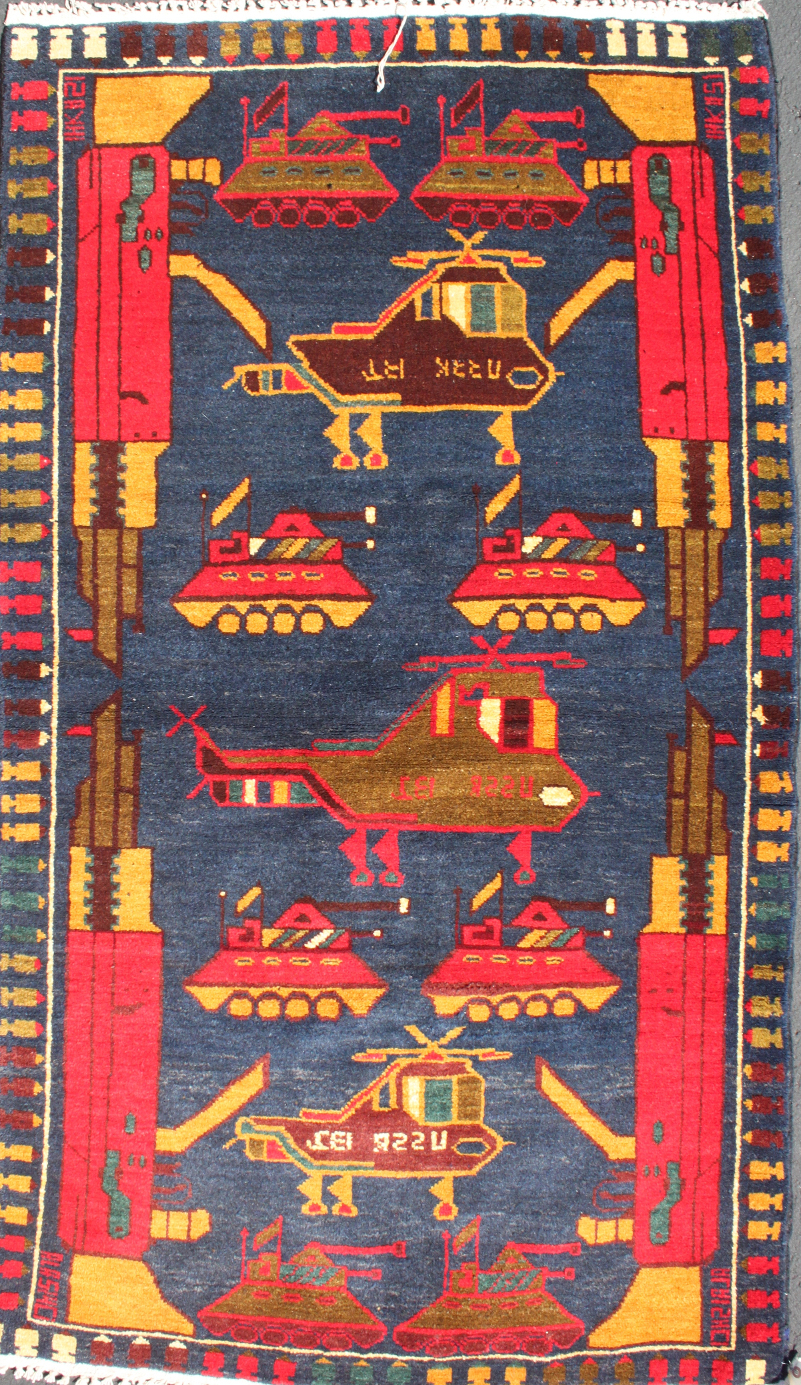 For sale: Afghan War Rug or Conflict Carpet