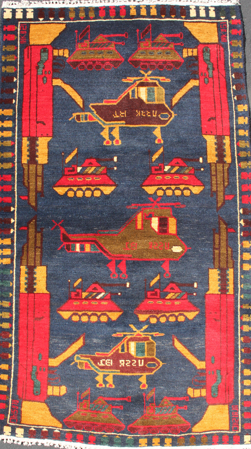 For sale: Afghan War Rug or Conflict Carpet