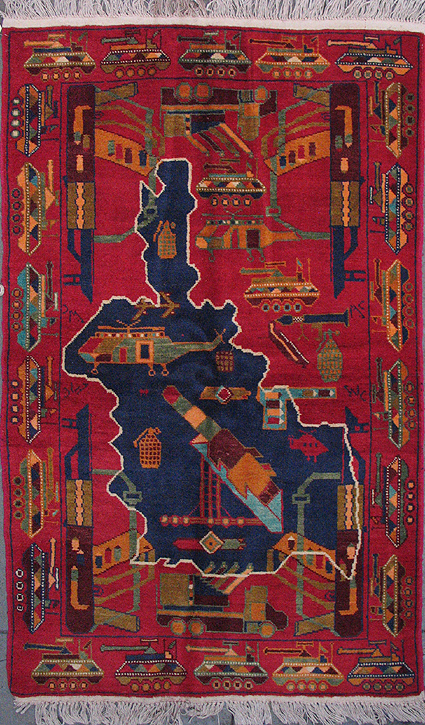 For sale: Afghan War Rug or Conflict Carpet