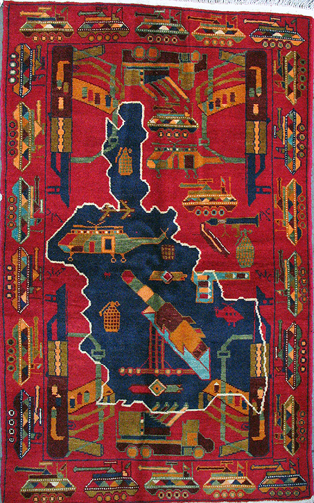 For sale: Afghan War Rug or Conflict Carpet