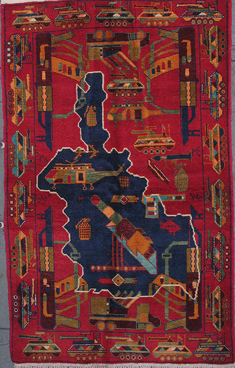 For sale: Afghan War Rug or Conflict Carpet