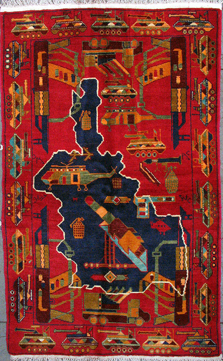 For sale: Afghan War Rug or Conflict Carpet