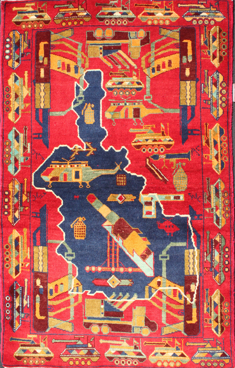 For sale: Afghan War Rug or Conflict Carpet