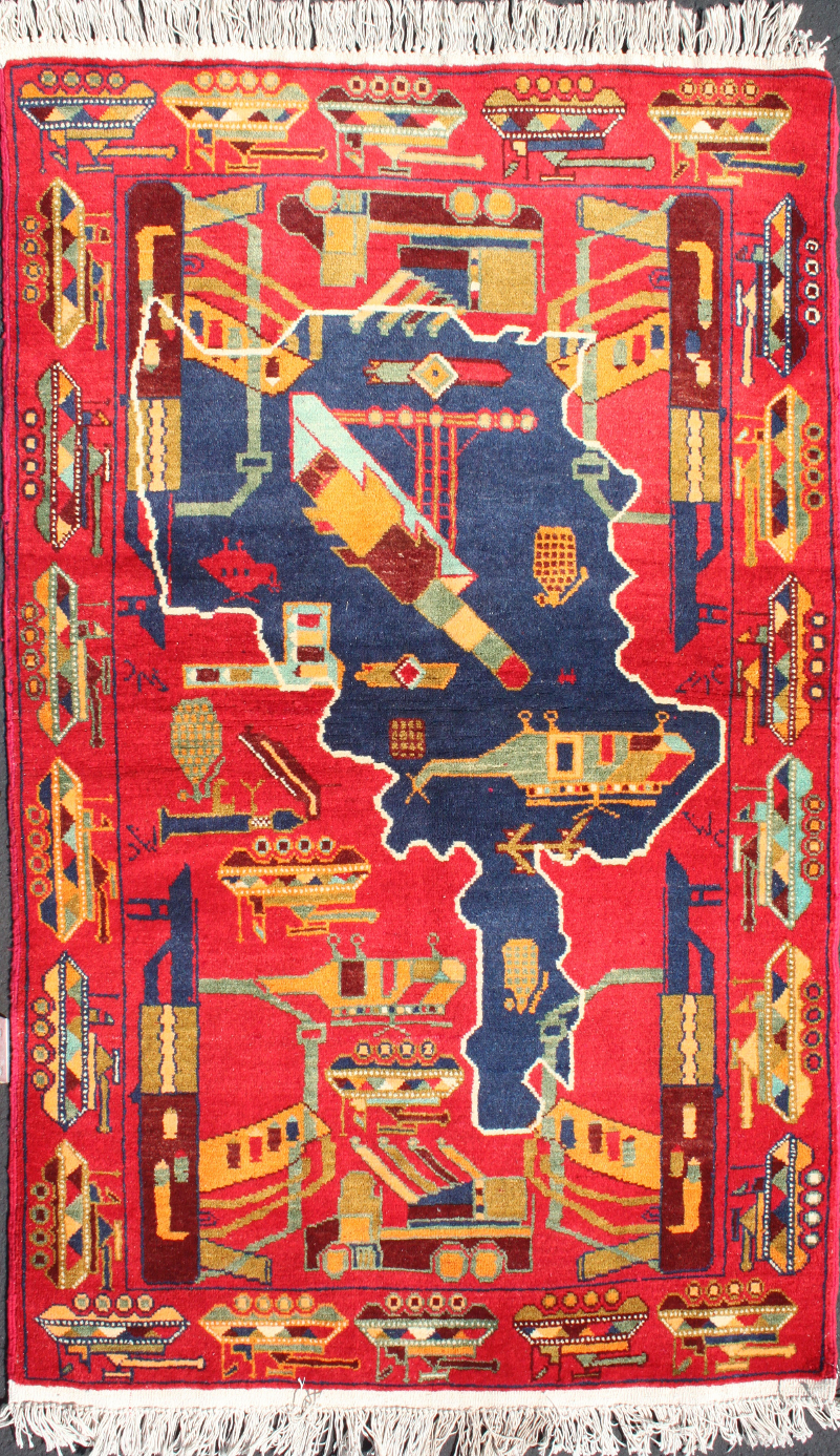 For sale: Afghan War Rug or Conflict Carpet