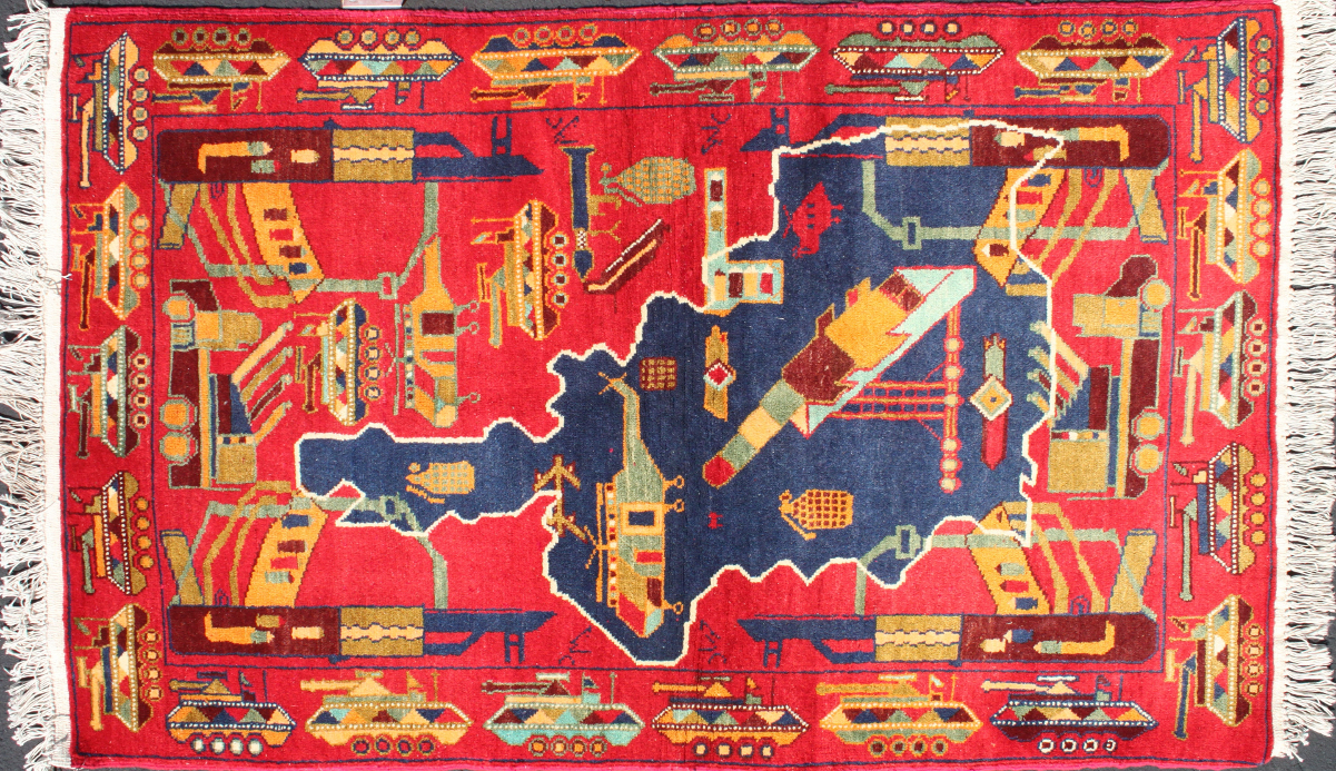 For sale: Afghan War Rug or Conflict Carpet