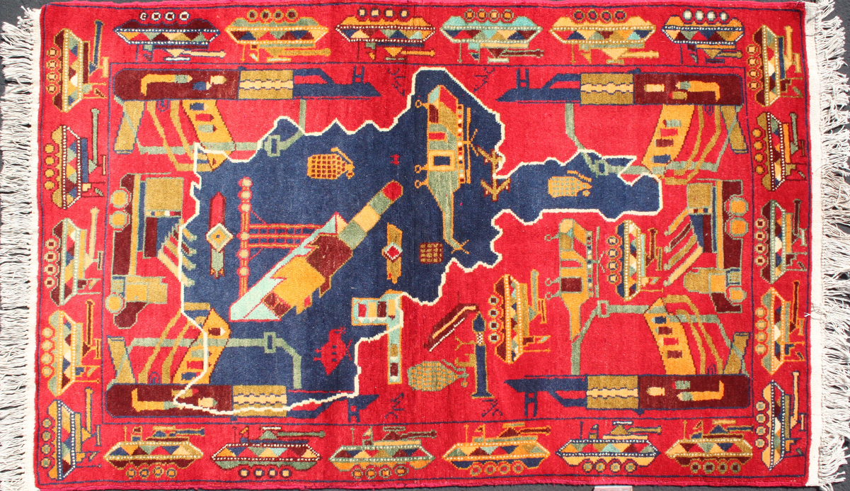 For sale: Afghan War Rug or Conflict Carpet