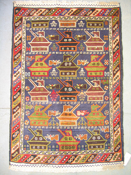 For sale: Afghan War Rug or Conflict Carpet