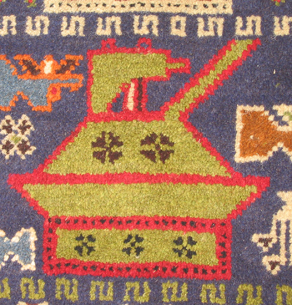 For sale: Afghan War Rug or Conflict Carpet