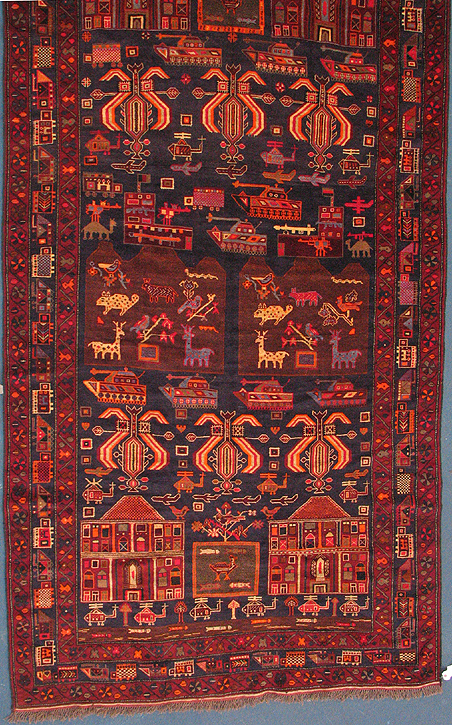 For sale: Afghan War Rug or Conflict Carpet