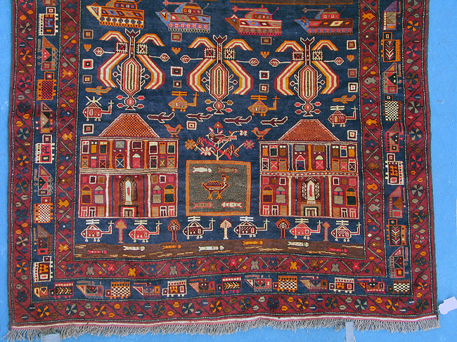 For sale: Afghan War Rug or Conflict Carpet