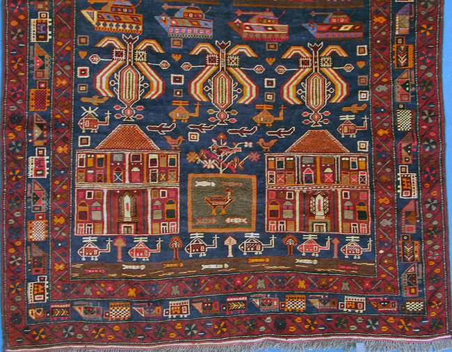 For sale: Afghan War Rug or Conflict Carpet